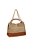 Bolsa Hobo Grande Em Camurça Bege Fendi E Couro Caramelo Luiza Barcelos - Imagem 6