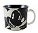Caneca Mickey Mouse Dark The Biggest Porcelana 350ml - Imagem 2