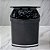 Lixo Lixeira 2,5 Litros Para Pia Bancada Cozinha Tampa Preta - Imagem 3