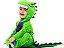 Fantasia Bebê Dinossauro Macacão Com Capuz Infantil Animais - Imagem 1