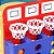 Jogo Super Basquete Brinquedo Basketball Duplo Bolinhas - Imagem 4