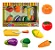 Quitandinha Frutas Legumes Hortifruti Crec 8 Peças Infantil - Imagem 3
