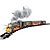 Ferrorama Super Locomotiva Deluxe Com Fumaça E Efeito Sonoro - Imagem 1