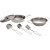 Jogo De Cozinha Infantil Panelas Forminhas Inox Brinquedo - Imagem 2