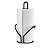 Suporte Porta Rolo Papel Toalha Mesa Cozinha Vertical Preto Fosco - Imagem 1