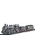 Ferrorama Locomotiva Classica Spray Fumaça Efeito Sonoro - Imagem 3