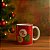 Caneca Ceramica Celebração Festa Natal Decoração - Imagem 1