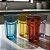 Jogo De 6 Copos De Vidro 450ml Coloridos Resistentes - Imagem 1