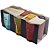 Jogo De 6 Copos De Vidro 450ml Coloridos Resistentes - Imagem 5
