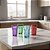 Jogo De 6 Copos De Vidro 450ml Coloridos Resistentes - Imagem 6