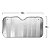 Protetor Solar Para Carro De Aluminio 60cm X 130cm - Imagem 2