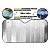 Protetor Solar Para Carro De Aluminio 60cm X 130cm - Imagem 5