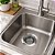 Ralo Para Pia De Cozinha Aço Inox 9x9x2cm - Imagem 6
