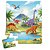Quebra-cabeça Infantil Dinossauros 15 Peças Educativo - Imagem 4