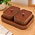 Kit Bandeja Com 2 Caixas Decorativas Detalhe Palha E Mdf - Imagem 1