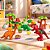 Bloco De Montar Mundo Dos Dinossauros Brinquedo Infantil - Imagem 1