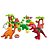 Bloco De Montar Mundo Dos Dinossauros Brinquedo Infantil - Imagem 2