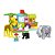 Bloco De Montar Floresta Brinquedo Infantil Educativo - Imagem 3