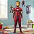 Fantasia Homem De Ferro Iron Man Longa Infantil Guerra Civil - Imagem 4