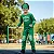 Fantasia Pj Masks Menino Lagartixo Gekko Longa Luxo Pjmasks - Imagem 1