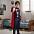 Fantasia Thor com Capa Martelo Infantil Original - Imagem 1