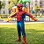 Fantasia Homem Aranha Luxo Peitoral Spiderman Máscara Filme - Imagem 1