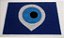 Tapete Capacho Limpe Sim Personalizado Decorativo Olho Grego 60x40 Cm - Imagem 1