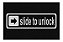 Tapete Capacho Limpe Sim 60x40 Slide To Unlock Divertido - Imagem 2
