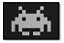 Tapete Capacho 60x40 Space Invaders Atari Geek Divertido Lar - Imagem 1