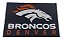 Tapete Capacho 60x40 Cm Denver Broncos Nfl Fã Decor Casa - Imagem 2