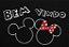 Tapete Limpe Sim Capacho Divertido Bem Vindo Mickey & Minnie - Imagem 2