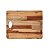 Tábua Churrasco G em madeira Premium Teca com Alça (30x40cm)  R-TK02 - Imagem 1