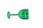 Taça de Gyn acrílico Tanqueray translucido verde 580 ml - Imagem 4