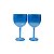 Taça de Gyn Bombay acrílico azul 580 ml - Imagem 3