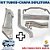 KIT TUBULAÇÃO EM INOX + CHAPA DEFLETORA KOMBI 2006-2013 - Imagem 1