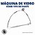 MÁQUINA REGULADORA DE VIDRO - KOMBI 1976-2014 - Imagem 1