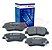 Kit Pastilha Freio Original Bosch Hyundai Hb20 1.6 Flex - Imagem 3