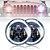 Farol Angel Eyes Led o Par Fusca Kombi Jeep Troller defender - Imagem 1