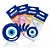 Aromatizante Automotivo Areon Blue Eye BLACK CRYSTAL - Imagem 2