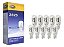 Kit 10 Lâmpadas T10 2825 12v 5w Hella Pingão Caixa Fechada - Imagem 2