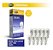 Kit 10 Lâmpadas T10 2825 12v 5w Hella Pingão Caixa Fechada - Imagem 3