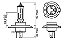 Par Lâmpada Bosch H4 60/55w Gigalight Plus 120% + Soquetes - Imagem 5