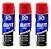 3x Grafite Spray Car 80 Lubrificante A Seco 300ml Uso Geral - Imagem 1