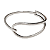 Bracelete de prata de lei 925 lisa - Imagem 1