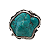 Anel em prata de lei 925 oxidada com turquesa natural - Imagem 3