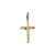 Pingente cruz em ouro amarelo 18k - Imagem 1