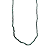 Colar 45cm com pedra natural malaquita - Imagem 1