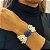 Pulseira 20cm com pérolas e lápis lazuli - Imagem 2