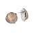 Brinco de prata 925 com pedra natural cristal - Imagem 3