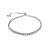 Pulseira riviera com prata e fecho deslizante - Imagem 4